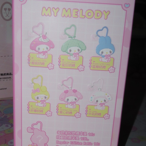 My Melody 50th Anniversary Blueberry Milk Candy Plush - Picture 3 of 3